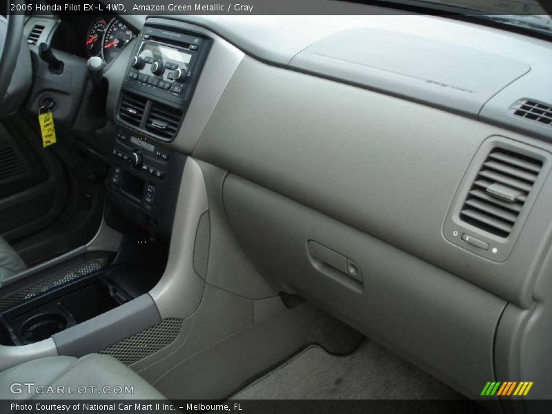 Amazon Green Metallic / Gray 2006 Honda Pilot EX-L 4WD