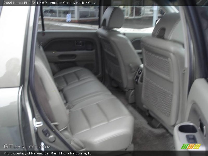Amazon Green Metallic / Gray 2006 Honda Pilot EX-L 4WD