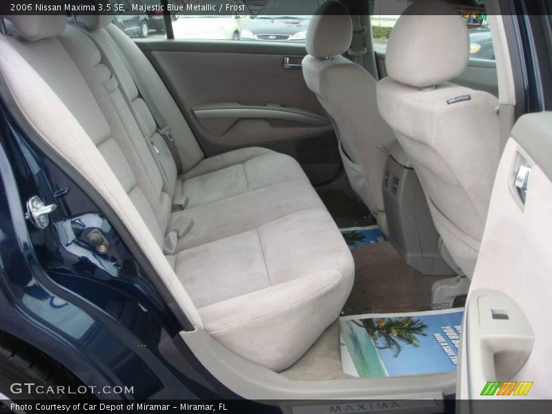 Majestic Blue Metallic / Frost 2006 Nissan Maxima 3.5 SE