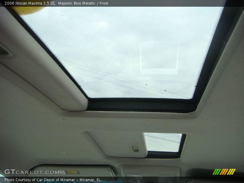 Majestic Blue Metallic / Frost 2006 Nissan Maxima 3.5 SE