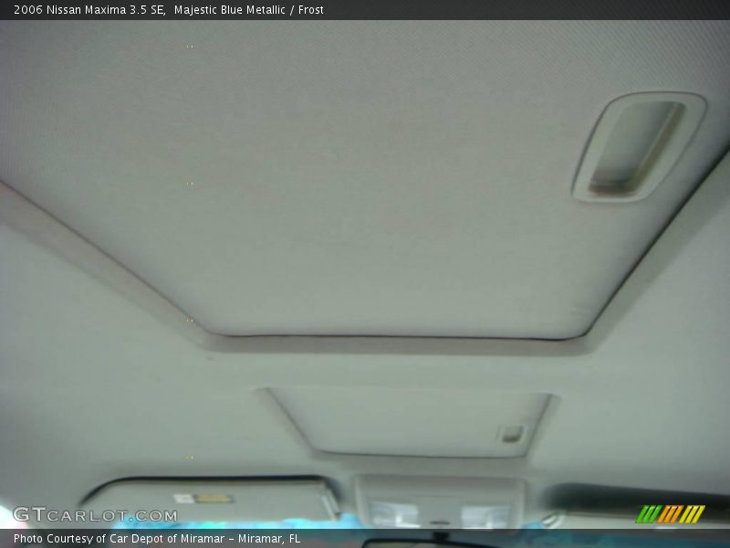 Majestic Blue Metallic / Frost 2006 Nissan Maxima 3.5 SE