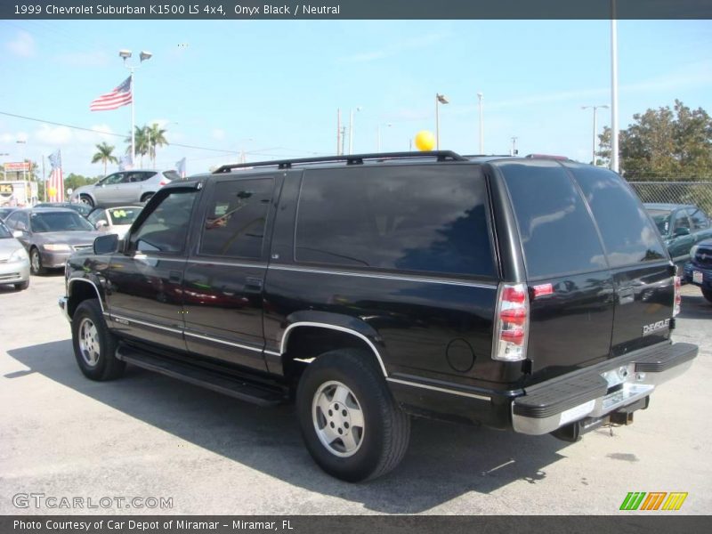 Onyx Black / Neutral 1999 Chevrolet Suburban K1500 LS 4x4