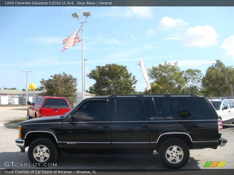 Onyx Black / Neutral 1999 Chevrolet Suburban K1500 LS 4x4