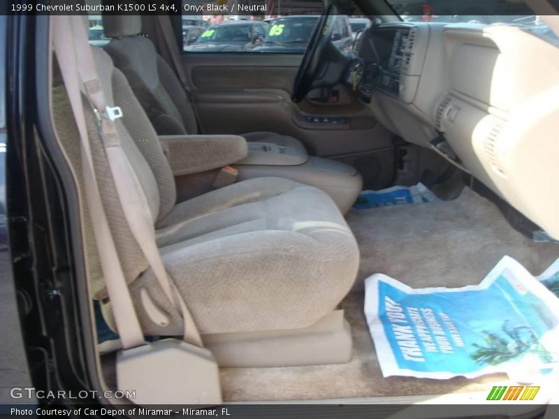 Onyx Black / Neutral 1999 Chevrolet Suburban K1500 LS 4x4