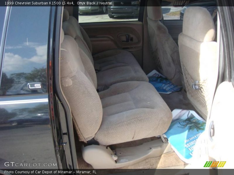 Onyx Black / Neutral 1999 Chevrolet Suburban K1500 LS 4x4