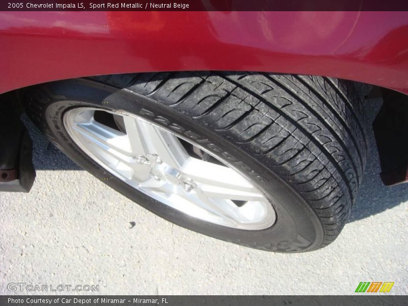 Sport Red Metallic / Neutral Beige 2005 Chevrolet Impala LS