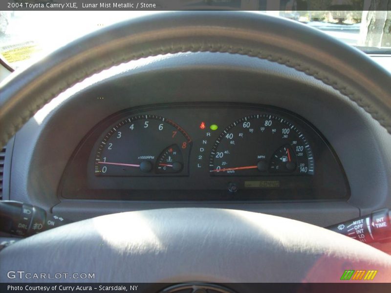 Lunar Mist Metallic / Stone 2004 Toyota Camry XLE