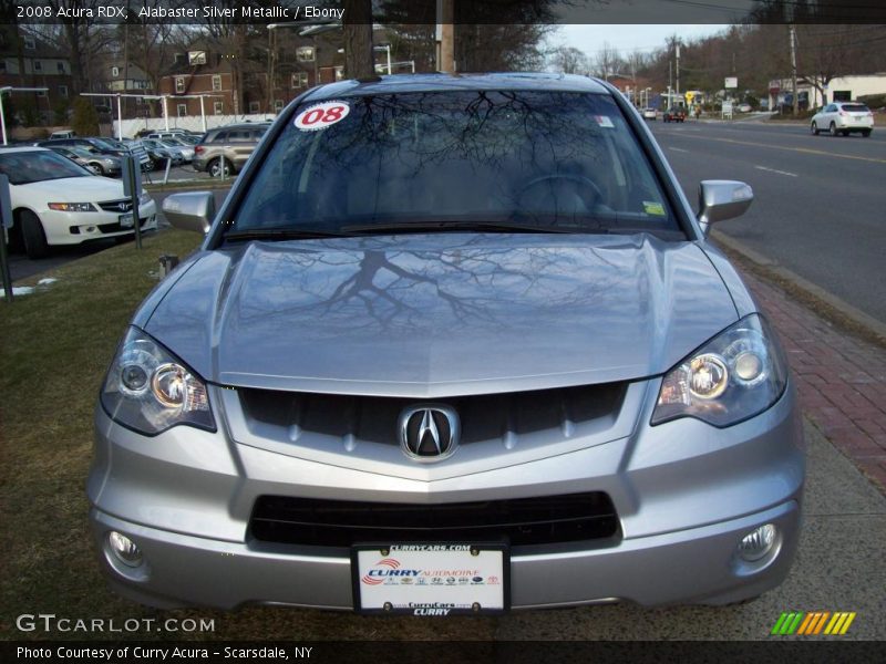 Alabaster Silver Metallic / Ebony 2008 Acura RDX