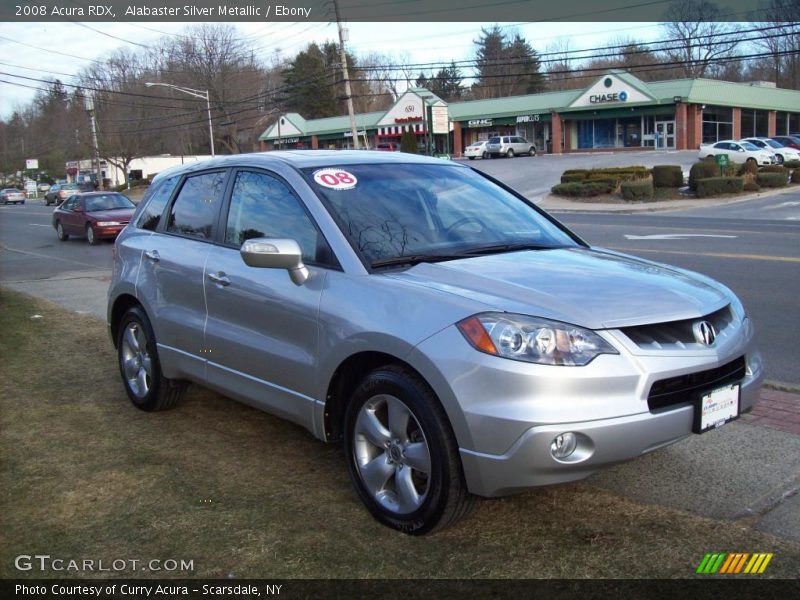 Alabaster Silver Metallic / Ebony 2008 Acura RDX