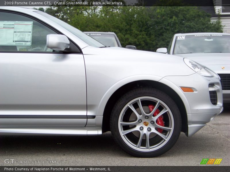 Crystal Silver Metallic / Black w/Alcantara 2009 Porsche Cayenne GTS