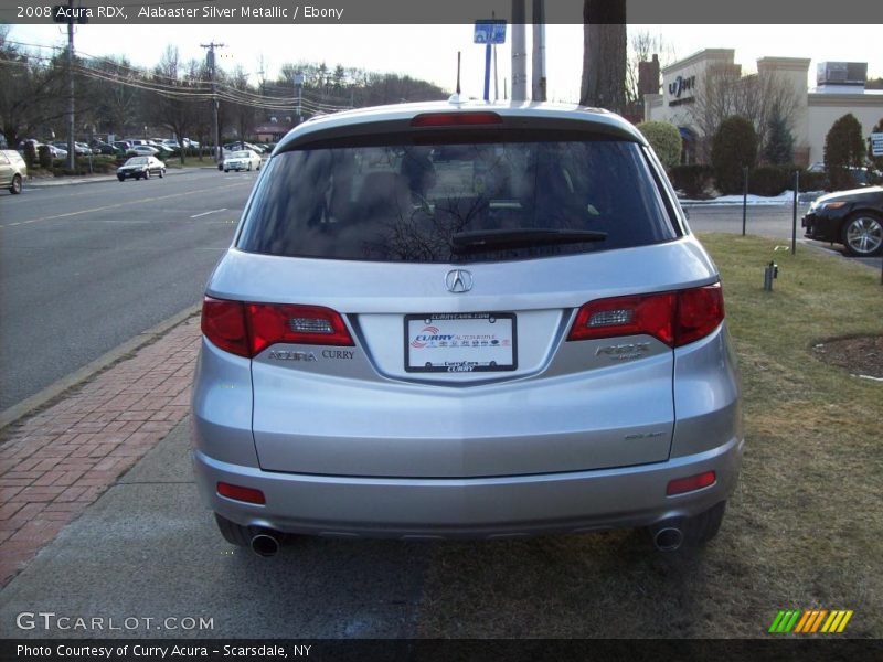 Alabaster Silver Metallic / Ebony 2008 Acura RDX