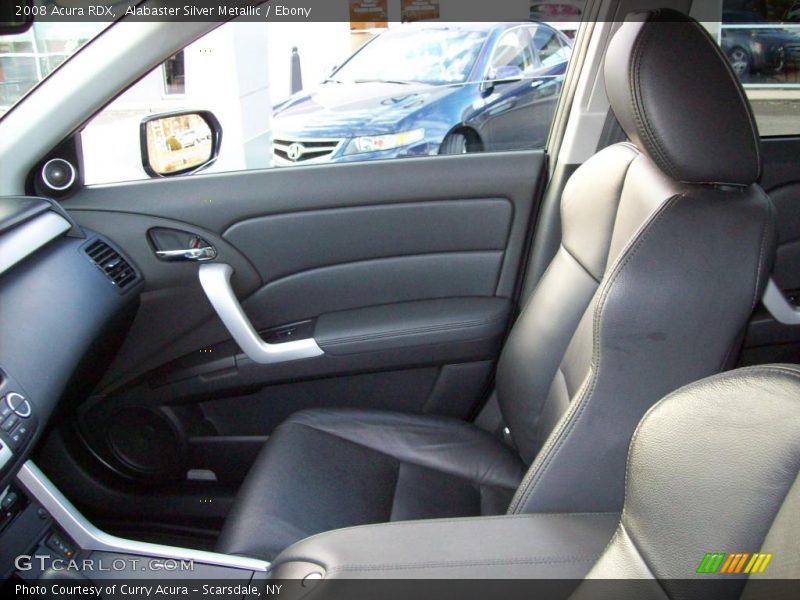 Alabaster Silver Metallic / Ebony 2008 Acura RDX