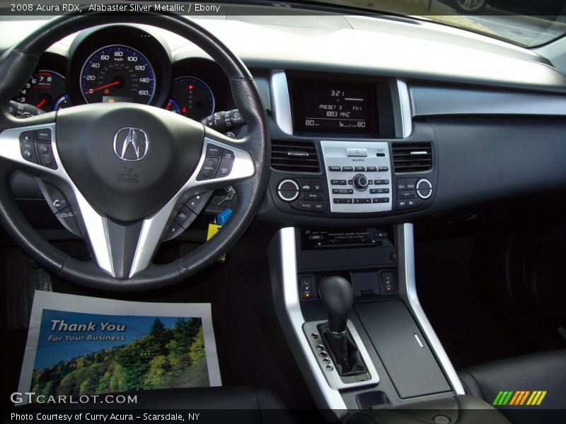 Alabaster Silver Metallic / Ebony 2008 Acura RDX
