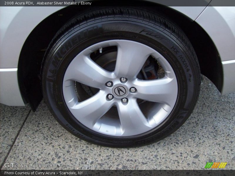 Alabaster Silver Metallic / Ebony 2008 Acura RDX