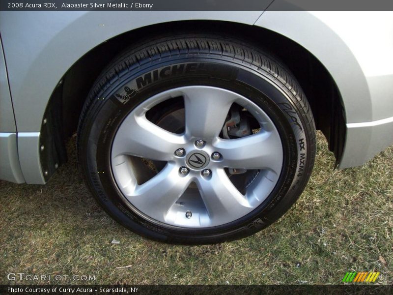 Alabaster Silver Metallic / Ebony 2008 Acura RDX