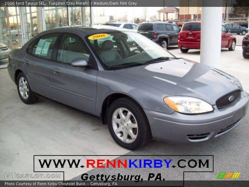 Tungsten Grey Metallic / Medium/Dark Flint Grey 2006 Ford Taurus SEL