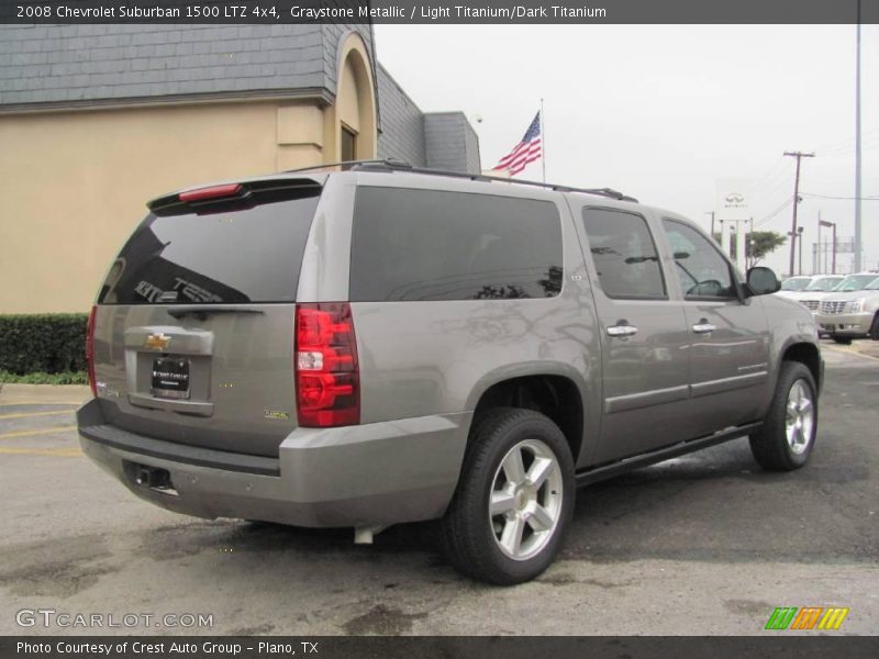 Graystone Metallic / Light Titanium/Dark Titanium 2008 Chevrolet Suburban 1500 LTZ 4x4