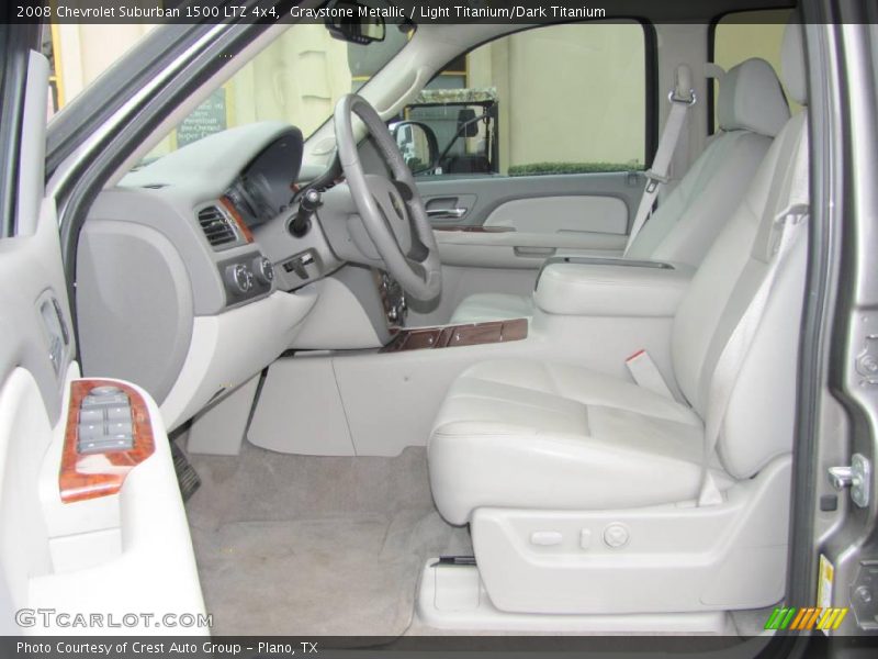 Graystone Metallic / Light Titanium/Dark Titanium 2008 Chevrolet Suburban 1500 LTZ 4x4