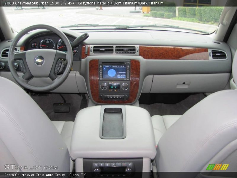 Graystone Metallic / Light Titanium/Dark Titanium 2008 Chevrolet Suburban 1500 LTZ 4x4
