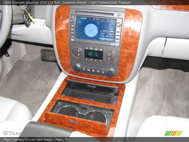 Graystone Metallic / Light Titanium/Dark Titanium 2008 Chevrolet Suburban 1500 LTZ 4x4