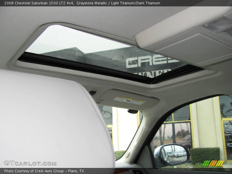 Graystone Metallic / Light Titanium/Dark Titanium 2008 Chevrolet Suburban 1500 LTZ 4x4
