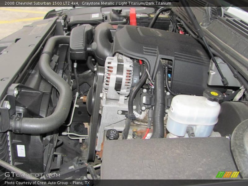 Graystone Metallic / Light Titanium/Dark Titanium 2008 Chevrolet Suburban 1500 LTZ 4x4