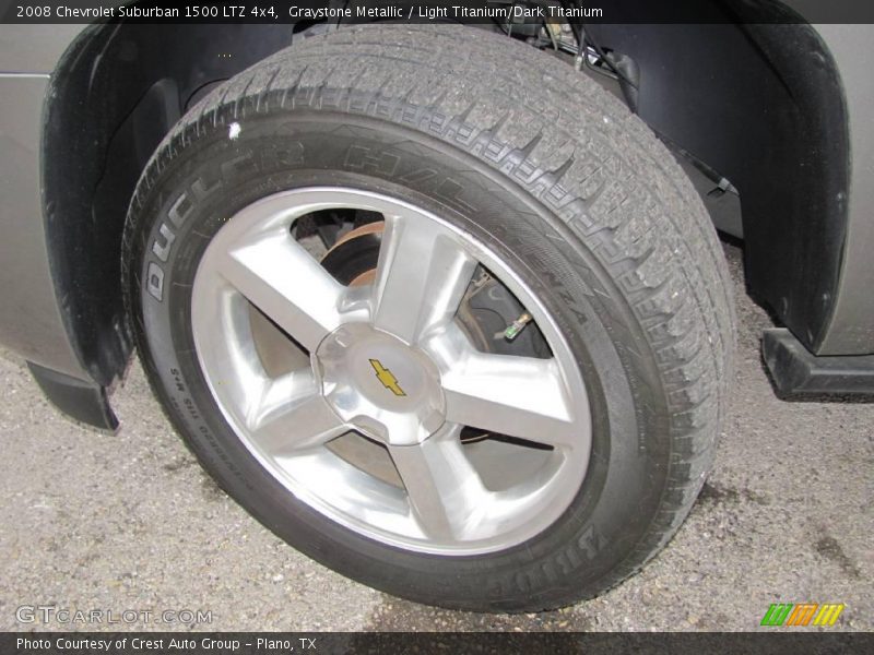 Graystone Metallic / Light Titanium/Dark Titanium 2008 Chevrolet Suburban 1500 LTZ 4x4