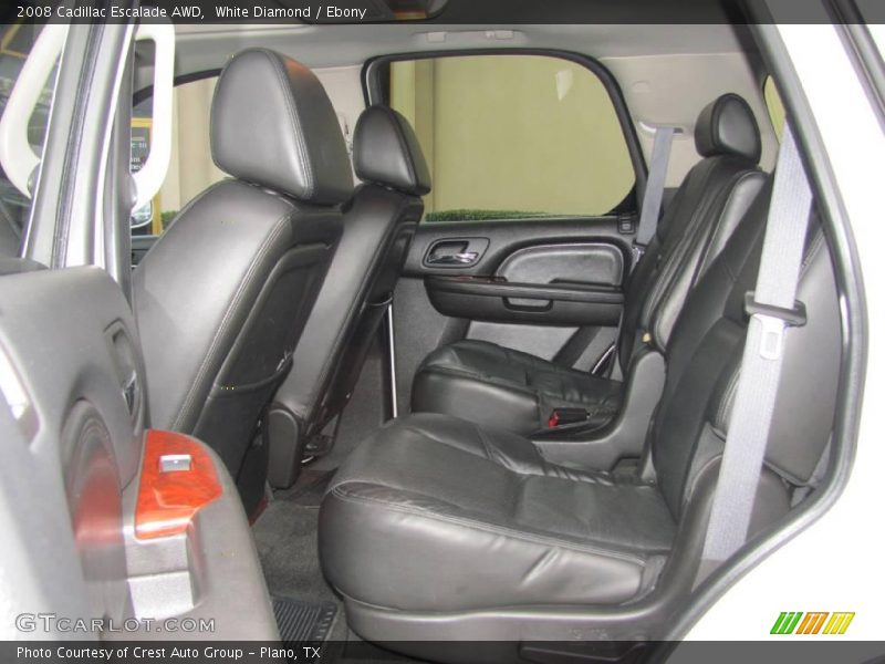 White Diamond / Ebony 2008 Cadillac Escalade AWD