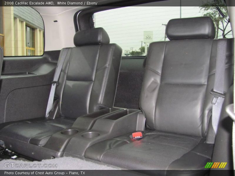 White Diamond / Ebony 2008 Cadillac Escalade AWD