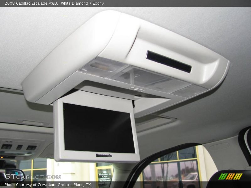 White Diamond / Ebony 2008 Cadillac Escalade AWD