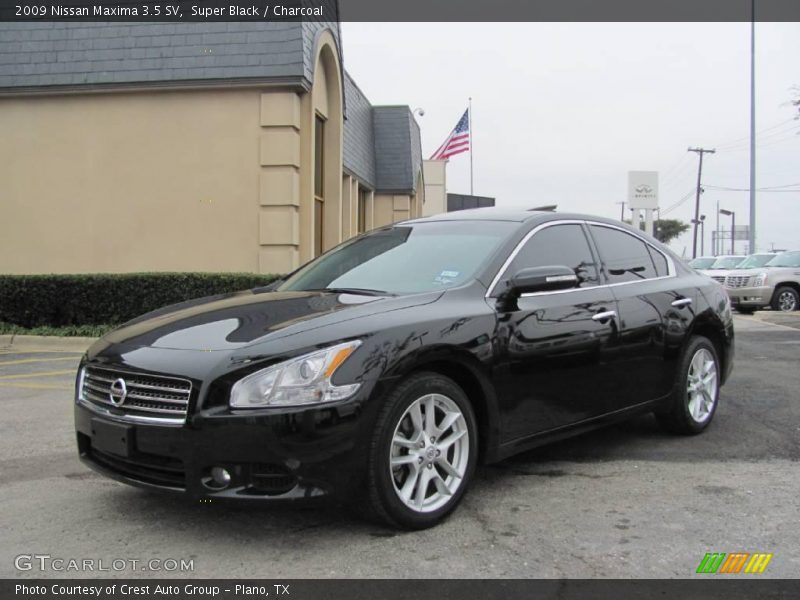 Super Black / Charcoal 2009 Nissan Maxima 3.5 SV