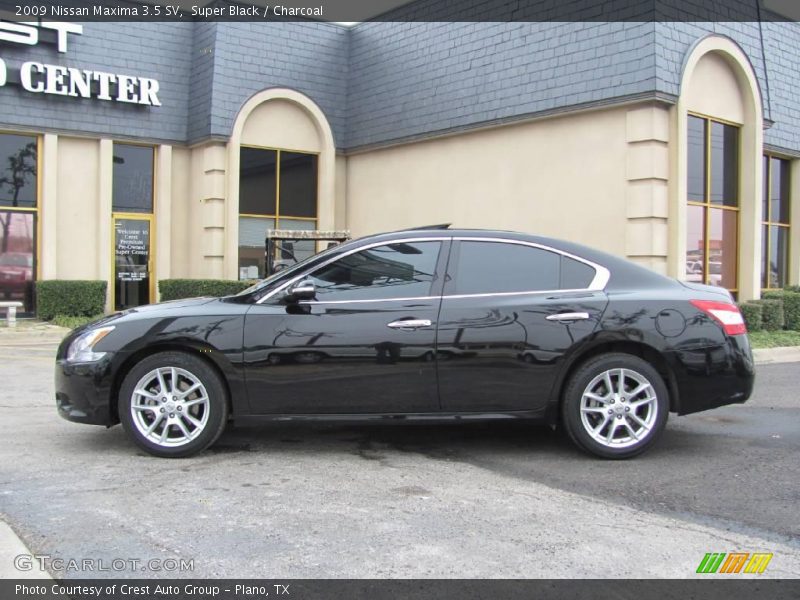 Super Black / Charcoal 2009 Nissan Maxima 3.5 SV