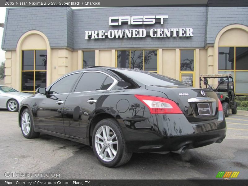 Super Black / Charcoal 2009 Nissan Maxima 3.5 SV