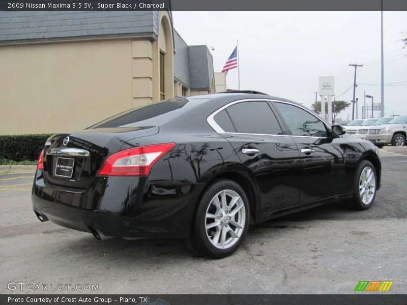 Super Black / Charcoal 2009 Nissan Maxima 3.5 SV