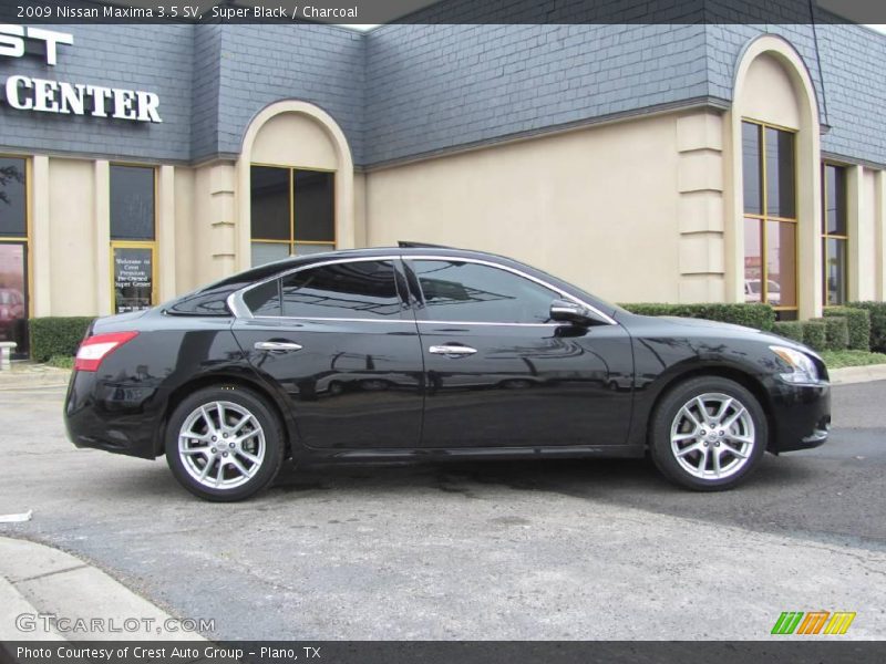 Super Black / Charcoal 2009 Nissan Maxima 3.5 SV