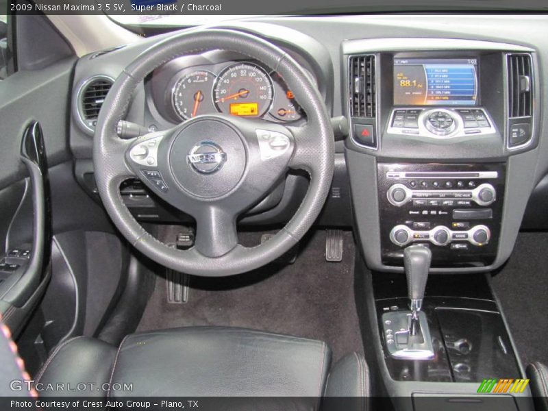 Super Black / Charcoal 2009 Nissan Maxima 3.5 SV