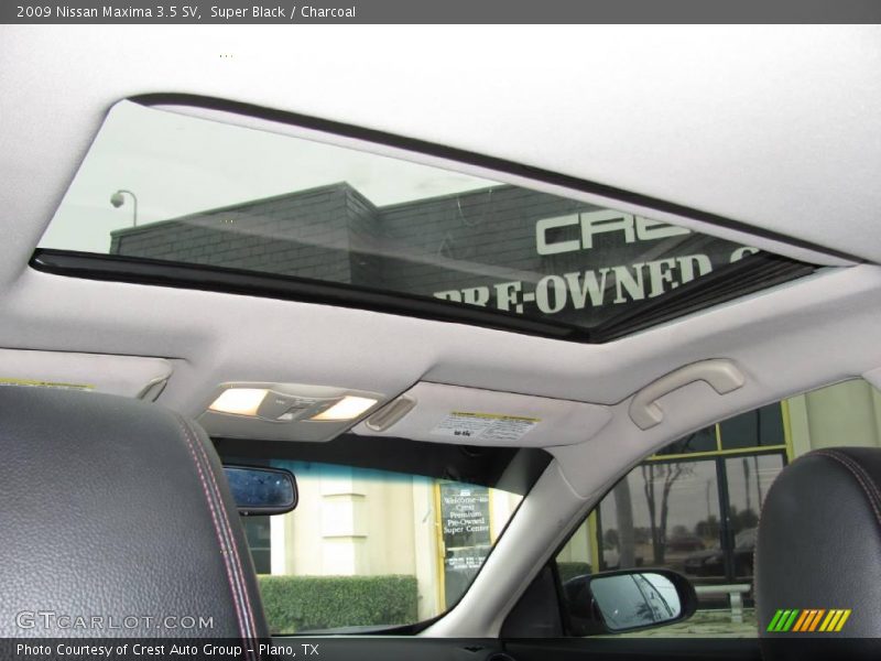 Super Black / Charcoal 2009 Nissan Maxima 3.5 SV
