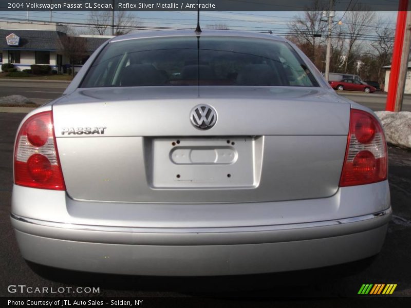 Reflex Silver Metallic / Anthracite 2004 Volkswagen Passat GL Sedan