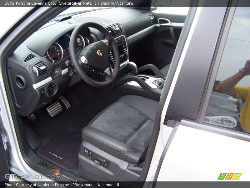 Crystal Silver Metallic / Black w/Alcantara 2009 Porsche Cayenne GTS
