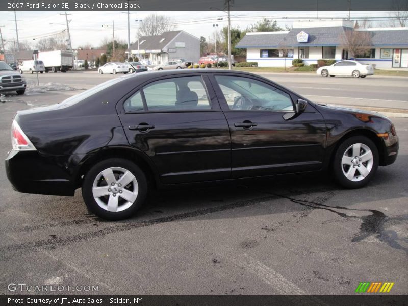 Black / Charcoal Black 2007 Ford Fusion SE