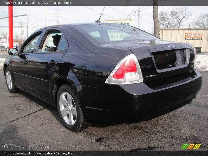 Black / Charcoal Black 2007 Ford Fusion SE