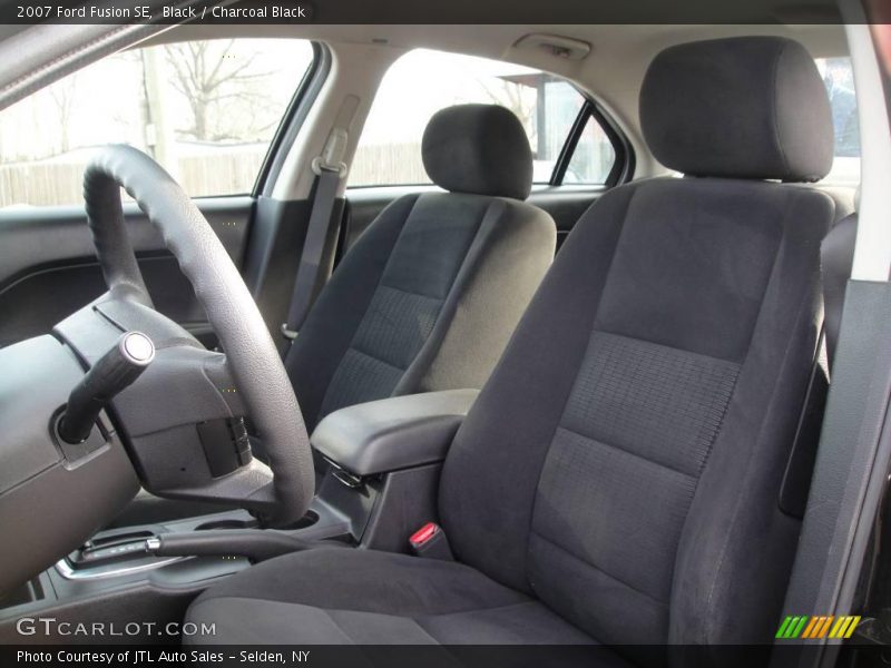 Black / Charcoal Black 2007 Ford Fusion SE