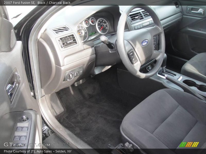 Black / Charcoal Black 2007 Ford Fusion SE