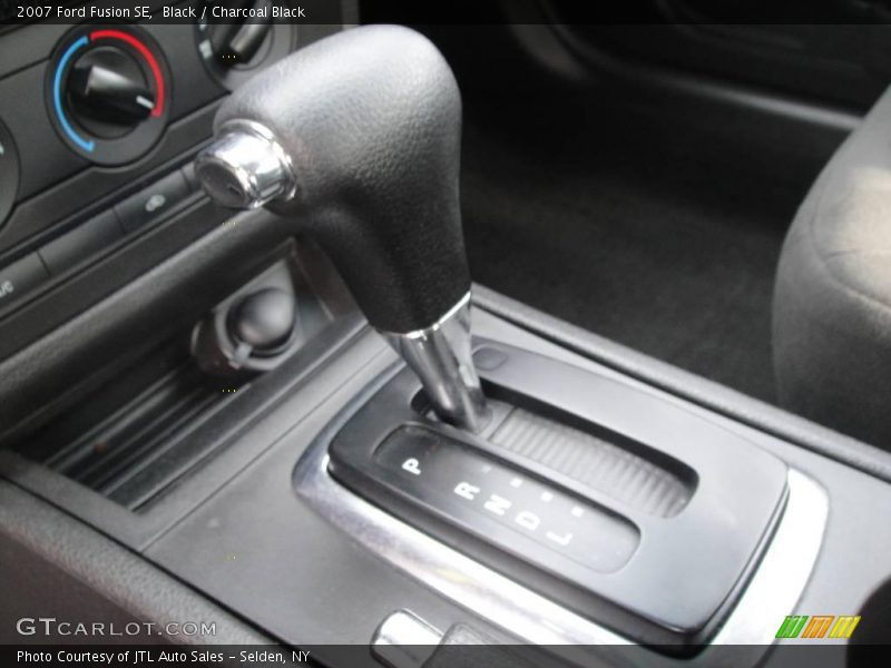 Black / Charcoal Black 2007 Ford Fusion SE