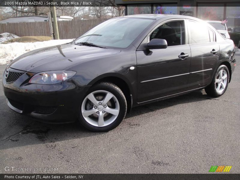Black Mica / Black 2006 Mazda MAZDA3 i Sedan