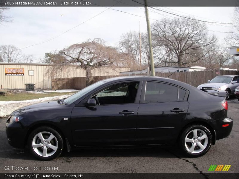 Black Mica / Black 2006 Mazda MAZDA3 i Sedan