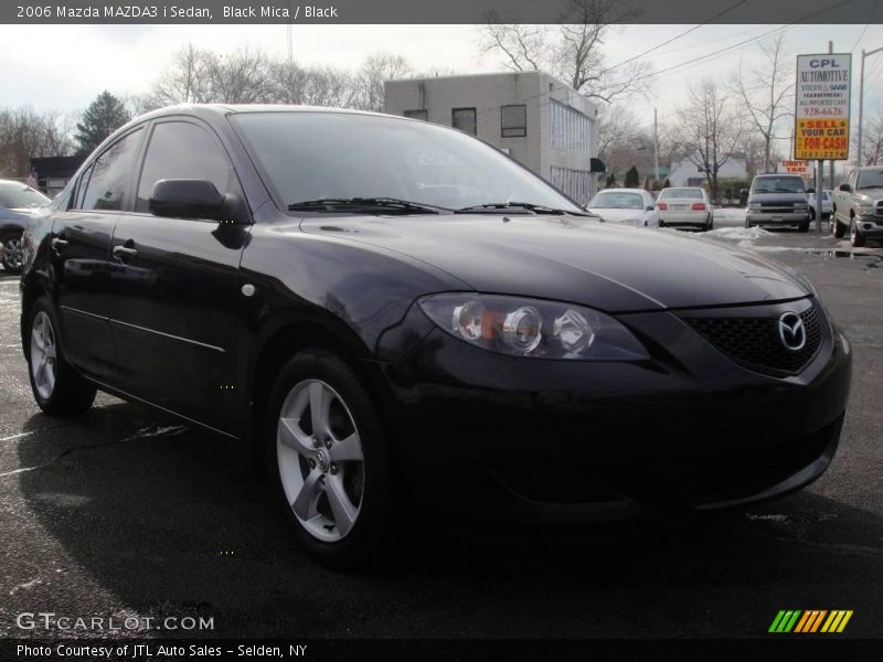 Black Mica / Black 2006 Mazda MAZDA3 i Sedan