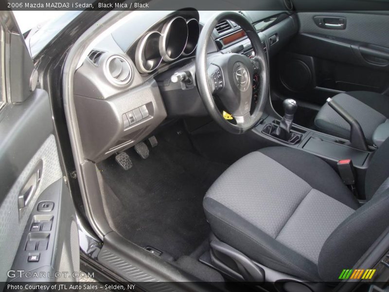 Black Mica / Black 2006 Mazda MAZDA3 i Sedan
