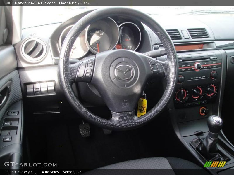 Black Mica / Black 2006 Mazda MAZDA3 i Sedan