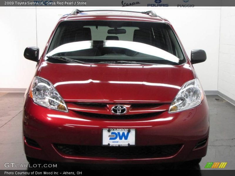 Salsa Red Pearl / Stone 2009 Toyota Sienna LE